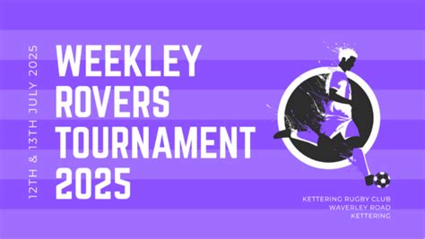 WRFC 2025 Tournament Main Image Weekley Rovers FC