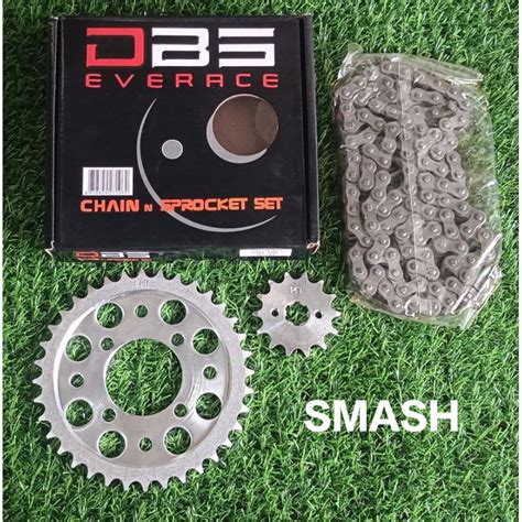 DBS EVERACE CHAIN SET 428 110L SMASH RAIDER J SHOGUN Shopee Philippines