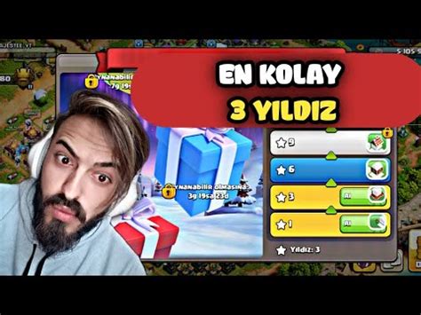 CLASHMAS MÜCADELESİ 1 GÜNÜ EN KOLAY 3 YILDIZ Clash Of Clans YouTube