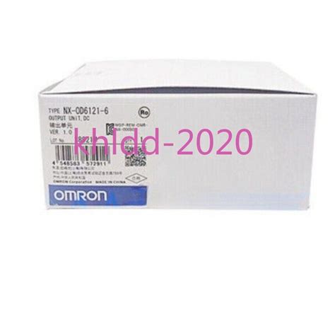 1pcs New Omron NX OD6121 6 Digital Input Module EBay