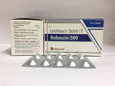 Levofloxacin 500 Tablet Manufacturer