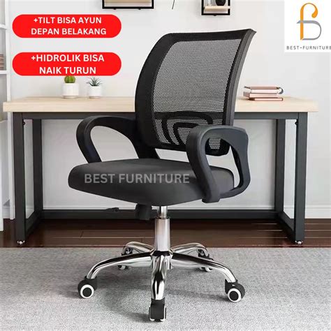 Jual Best Kursi Staff Kursi Kantor Kursi Jaring Multifungsi Hidrolik