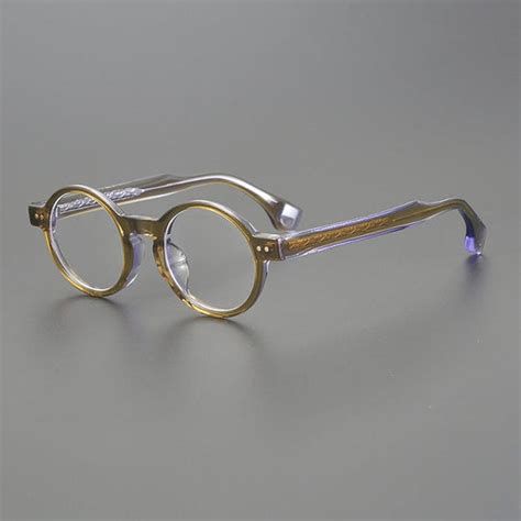 Raed Retro Round Acetate Glasses Frame – Fomolooo