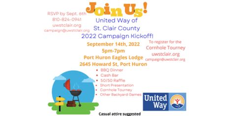 Join The United Way For Their Campaign Kickoff Event Wgrt