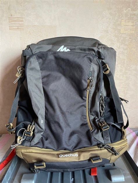 QUECHUA Escape 50L Fesyen Pria Tas Dompet Ransel Di Carousell