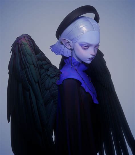 Artstation Fallen Grace Concept Art Character Fall Character Design