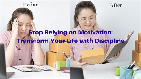 How To Be Disciplined Without Relying On Motivation Emotion