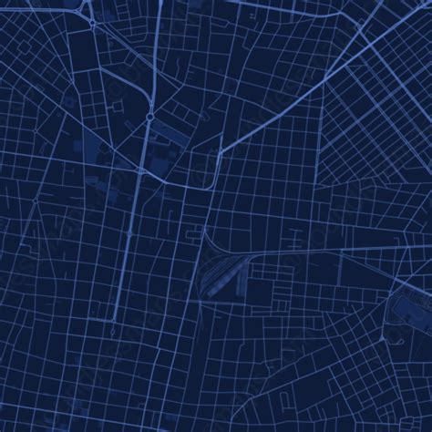 Mérida Dark Blue Vector Map Boundless Maps