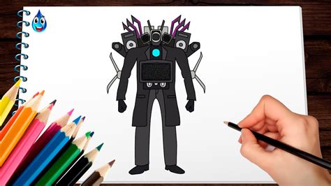 Titan Cameraman How To Draw Skibidi Como Dibujar Youtube