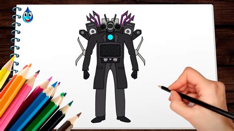 Titan Cameraman How To Draw Skibidi Como Dibujar Youtube Hot