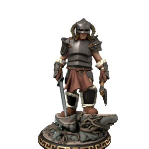 Dovahkiin Made With Hero Forge