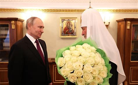 Vladimir Putin Sent Greetings To Patriarch Kirill Of Moscow And All