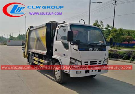 Isuzu 6 Cubic Meters Compact Garbage Truck For Sale In Thailand