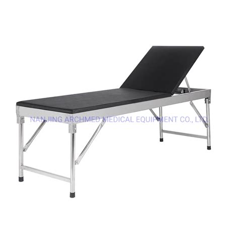 Medical Equipment Stainless Steel Hospital Bed Examination Table Mm