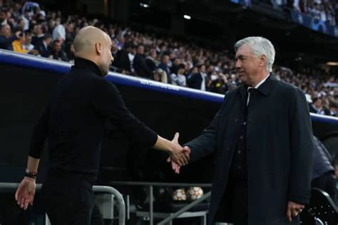 We Have A Small Advantage Carlo Ancelotti Agrees To Pep Guardiola S