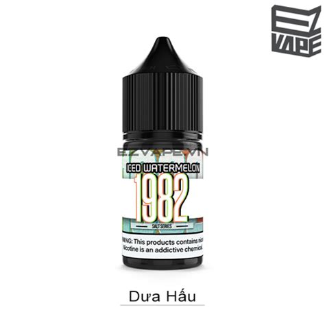 1982 Iced Watermelon Salt Nic 30ml Pink Vape Đơn vị cung cấp Vape