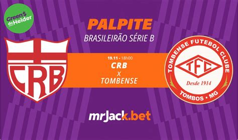 CRB x Tombense odds e prognósticos Brasileirão B