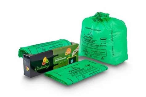 Biobinbag Compostable No Plastic Made From Corn Starch Pla