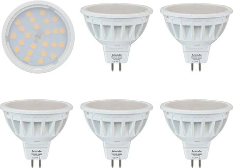 Aiwode Ampoules Gu5 3 Mr16 Led 12v 5w Led Spot Blanc Froid 6000k