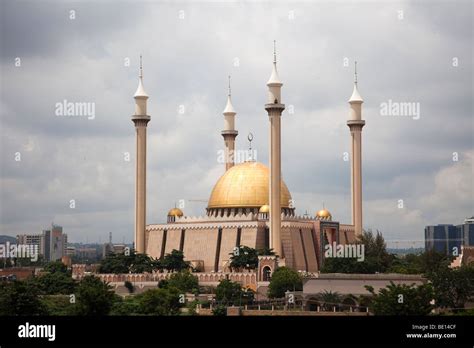 Grand Mosque in Nigeria's capital city of Nigeria Stock Photo - Alamy