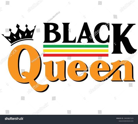 Black Queen Svg Black History Month Svg Retro Royalty Free Stock