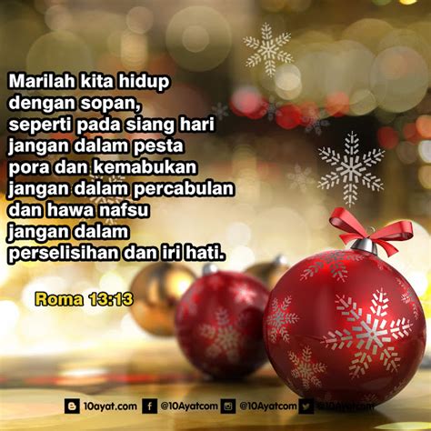 20 Ayat Alkitab Mempersiapkan Perayaan Natal