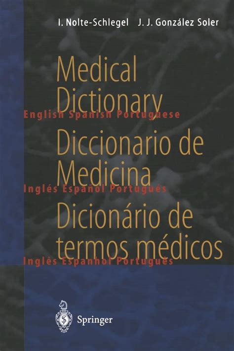 Medical Dictionary Diccionario De Medicina Dicion Rio De Termos M Dicos