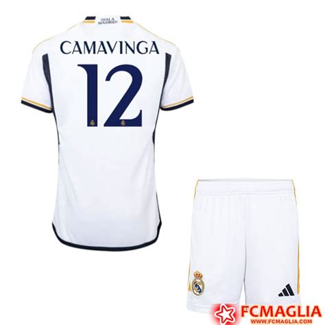 Le Nuove Maglie Calcio Real Madrid Camavinga Bambino