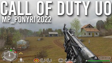 Call Of Duty United Offensive Multiplayer In 2022 Mp Ponyri Base