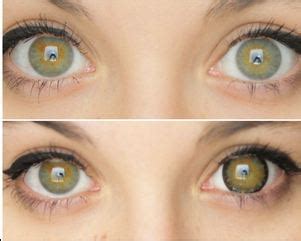 Brown Contacts – On Blue Eyes, Hazel, Chestnut, Honey Dark, Light Brown, Natural & Golden Brown ...