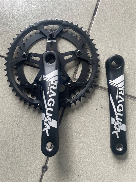 Ragusa Fixie Crank 1x 42 52t Black Color Lazada Ph