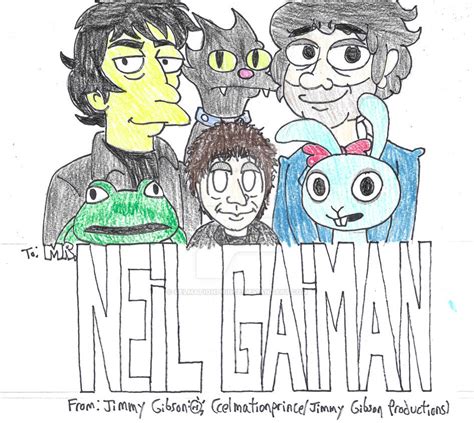 Neil Gaiman Tribute by CelmationPrince on DeviantArt