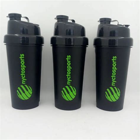 Pet Flip Top Cap Protein Shaker Bottle Use For Storage Juice Ml