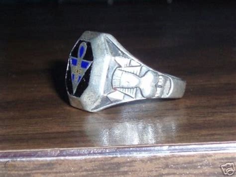 Rosicrucian Order vintage ring masonic sterling AMORC | #24735733