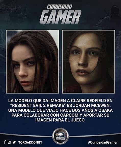 La Modelo Que Da Imagen A Claire Redfield En Resident Evil 2 Remake