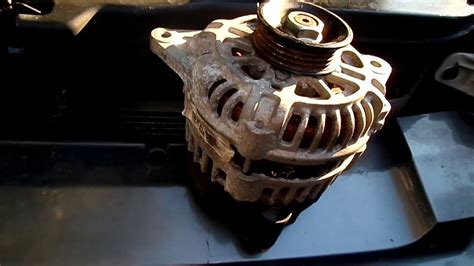 Replacing Hyundai Santa Fe Alternator Youtube