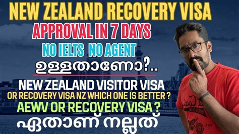 New Zealand Recovery Visa Approval In Days No Ielts No Agent