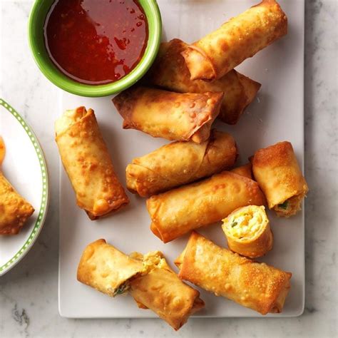 Crispy Sriracha Spring Rolls Recipe How To Make It