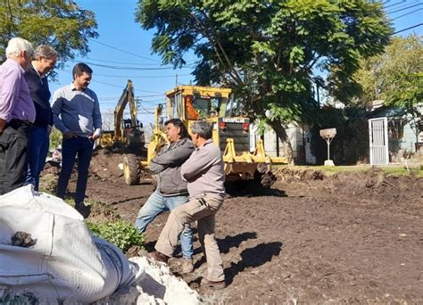 Almirante Brown Cascallares Y Fabiani Recorrieron Obras De