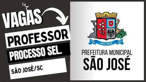 Processo Seletivo Prefeitura De S O Jos Sc Youtube