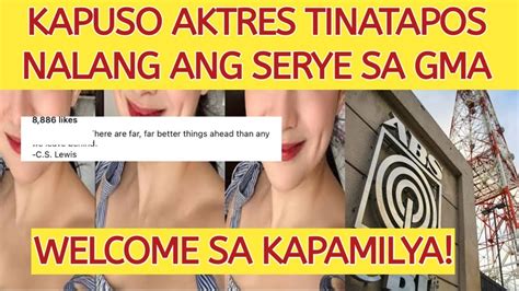 Kapuso Aktres Tinatapos Nalang Ang Serye Sa Gma Welcome Sa Abs Cbn