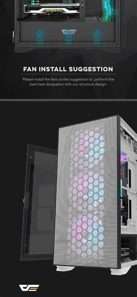 Darkflash Dlx Mesh Eatx Full Tower Case