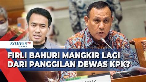 Dipanggil Dewas Untuk Pemeriksaan Hari Ini Kpk Konfirmasi Firli Bahuri