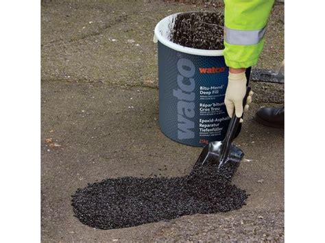 Watco Bitu Mend® Deep Fill Asphalt Hole Repair Contact Watco