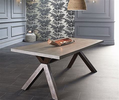 Nick Scali concrete top dining table | Concrete top dining table, Home furniture, House interior