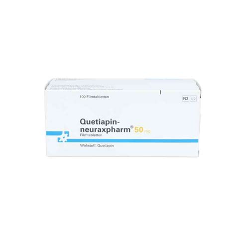 Quetiapin Neuraxpharm Mg Online Kaufen Apotheke De