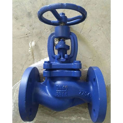 Jual Globe Valve Cast Iron DN 40 1 1 2 PN 16 Flange End PN16 Inch