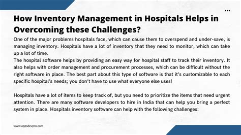 Ppt Inventory Management In Hospitals Powerpoint Presentation Free Download Id11741099