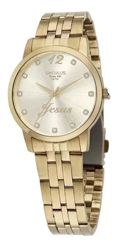 Reloj Seculus Analog Lpskda Para Mujer Dorado Mercadolibre