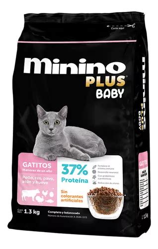 Alimento Croqueta Para Gato Gatito Minino Plus Baby 1 3 Kg MercadoLibre